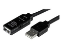 StarTech 25m USB 2.0 Active Extension Cable M/F