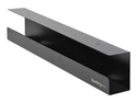 Startech Under Desk Cable Management Tray, Cable Tray Organizer for Office/Standing Desk, Desk or Table Mount Cords/Wire/Power Strip Holder, Computer Cable Manager, 23-1/2"L x 4-1/2"D