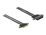 PCI Express x4 to x4 with flexible cable