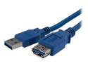 StarTech 1m Blue SuperSpeed USB 3.0 Extension Cable A to A