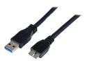 StarTech 1m 3 ft Certified SuperSpeed USB 3.0 A to Micro B Cable Cord