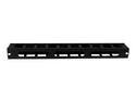 Startech 1U Horizontal Finger Duct Rack Cable Management Panel with Cover