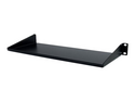 Startech 1U Server Rack Cabinet Shelf, 7in Deep Fixed Cantilever Tray, Rackmount Shelf for 19" AV/Data/Network Equipment Enclosure with Cage Nuts & Screws, 33lbs Weight Capacity