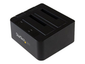 Startech Dual-Bay USB 3.1 to SATA Hard Drive Docking Station, USB 3.1 (10 Gbps) Hard Drive Dock, External 2.53.5 SATA IIIIII, SSDHDD Docking Station, Hot-Swap Hard Drive Bay