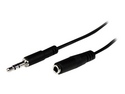 Startech 1m Slim 3.5mm Stereo Extension Audio Cable