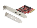 Startech PCIe USB 3.1 Card, 2x USB C 3.1 Gen 2 10Gbps, PCIe Gen 3 x4, ASM3142 Chipset, USB Type-C PCI Express Card, 2-Port USB 3.2 Gen 2x1 Expansion Add-On Card, Windows, macOS, Linux