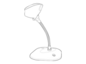 Zebra Gooseneck Intellistand