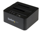 Standalone Hard Drive Duplicator, Dual Bay HDDSSD ClonerCopier, USB 3.1 (10 Gbps) to SATA III (6Gbps) HDDSSD Docking Station, Hard Disk Duplicator Dock