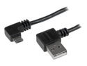 StarTech 1m 3 ft Micro-USB Cable with Right-Angled Connectors