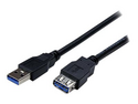 StarTech 2m Black SuperSpeed USB 3.0 Extension Cable A to A