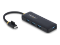 Startech 4-Port USB-C Hub, 5Gbps, USB-C to 4x USB-A, Bus Powered