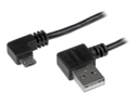 StarTech 2m 6 ft Micro-USB Cable with Right-Angled Connectors