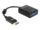 Adapter Displayport male > VGA 15 pin female